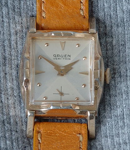 3603 Gruen Veri-thin 40's vintage tank quadrant dial - A Trebor's Vintage  Watches