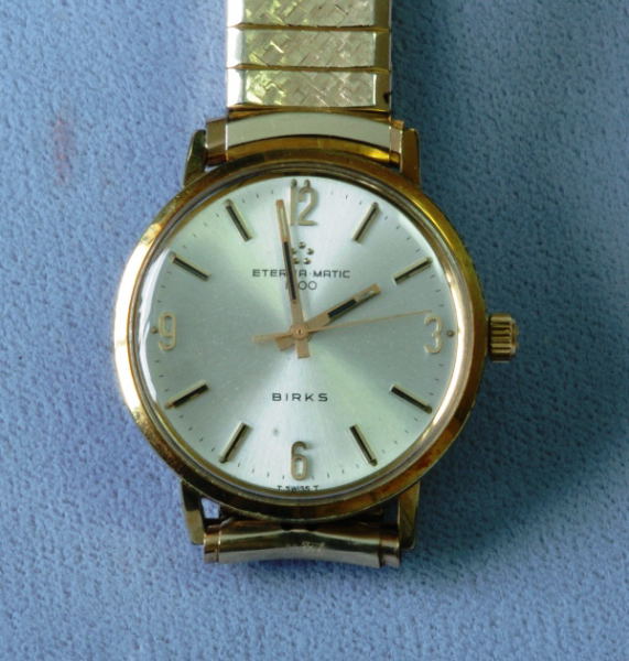 #5434 Birks Eterna-Matic 1000 circa 1969 - A Trebor's Vintage Watches