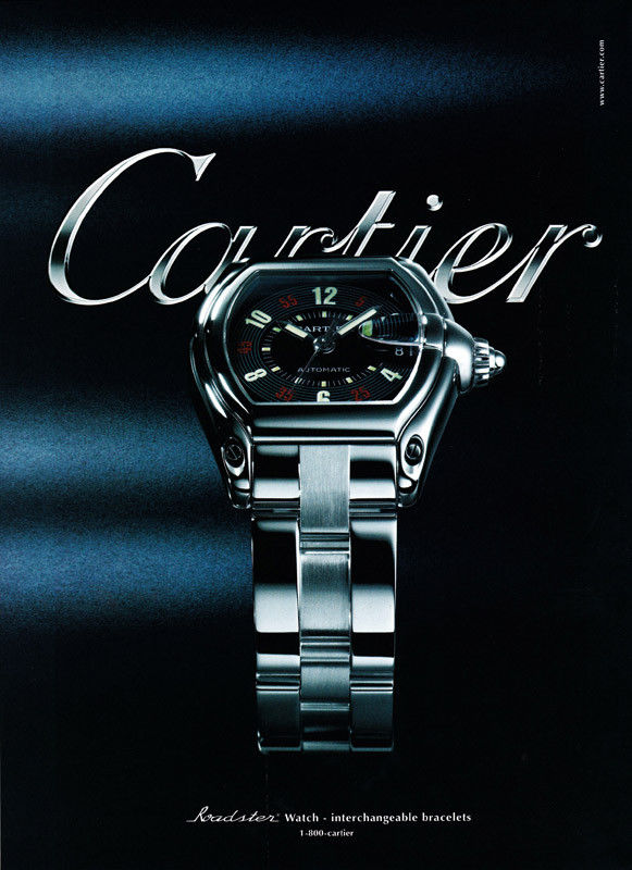 #5694 Cartier Roadster 2510 automatic circa 2002 - 2010 - A Trebor's ...