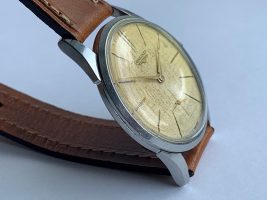 #5817 Steel Longines manual wind circa 1959